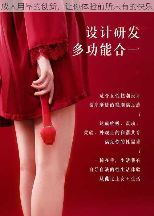 成人用品的创新,让你体验前所未有的快乐